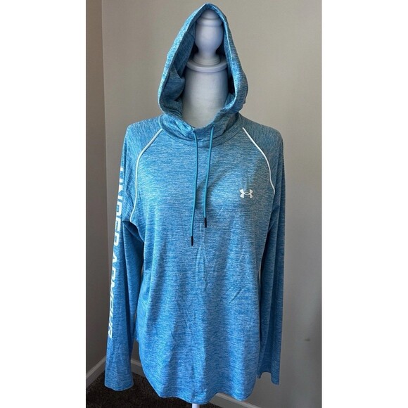 Women's Under Armour Velocity Wordmark Hoodie Large L - Picture 1 of 11